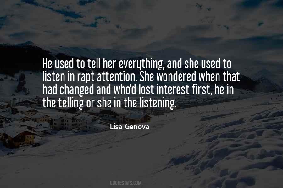 Lisa Genova Quotes #139360