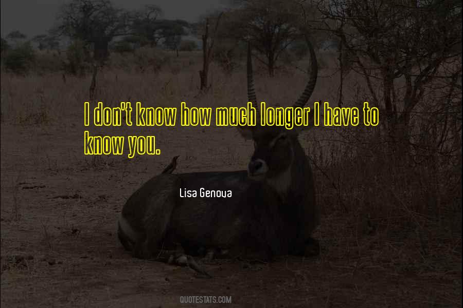 Lisa Genova Quotes #645413