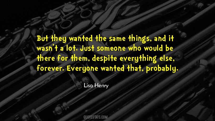 Lisa Henry Quotes #425427