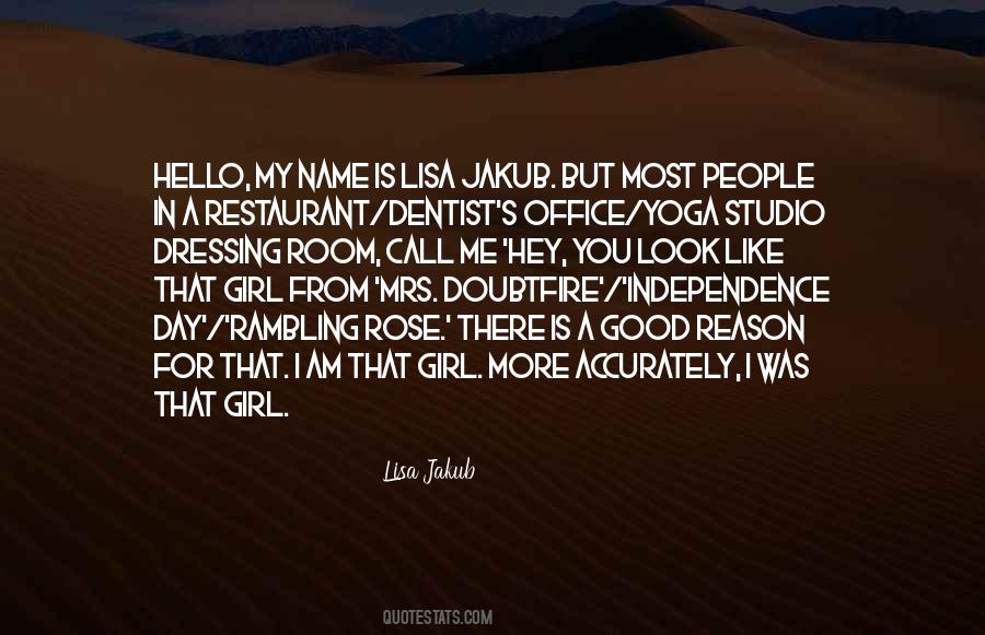 Lisa Jakub Quotes #1749303