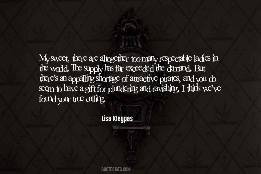 Lisa Kleypas Quotes #1288945