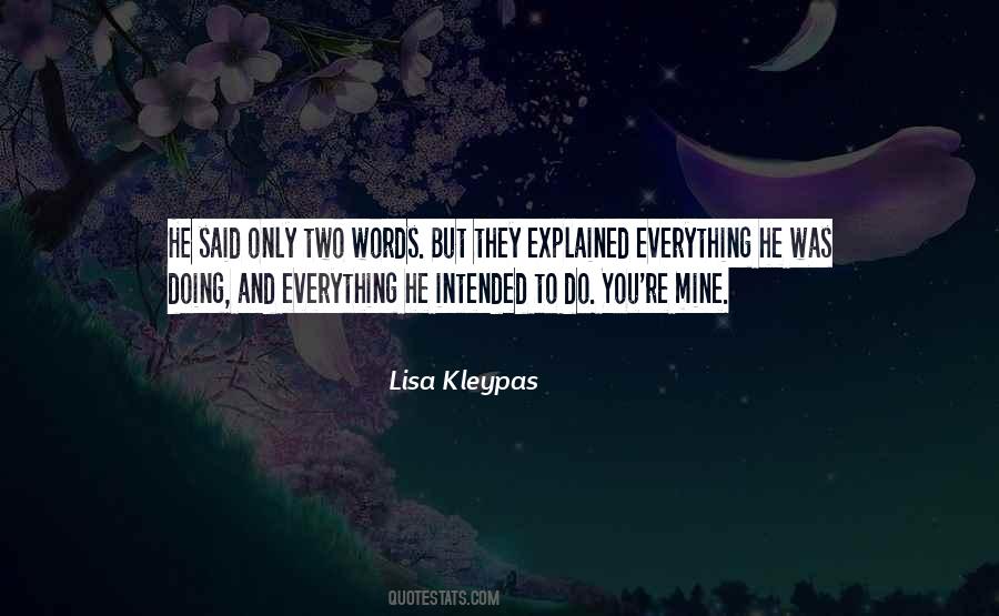 Lisa Kleypas Quotes #1676441