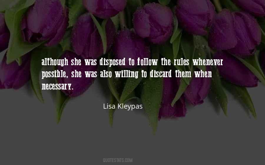 Lisa Kleypas Quotes #1766823