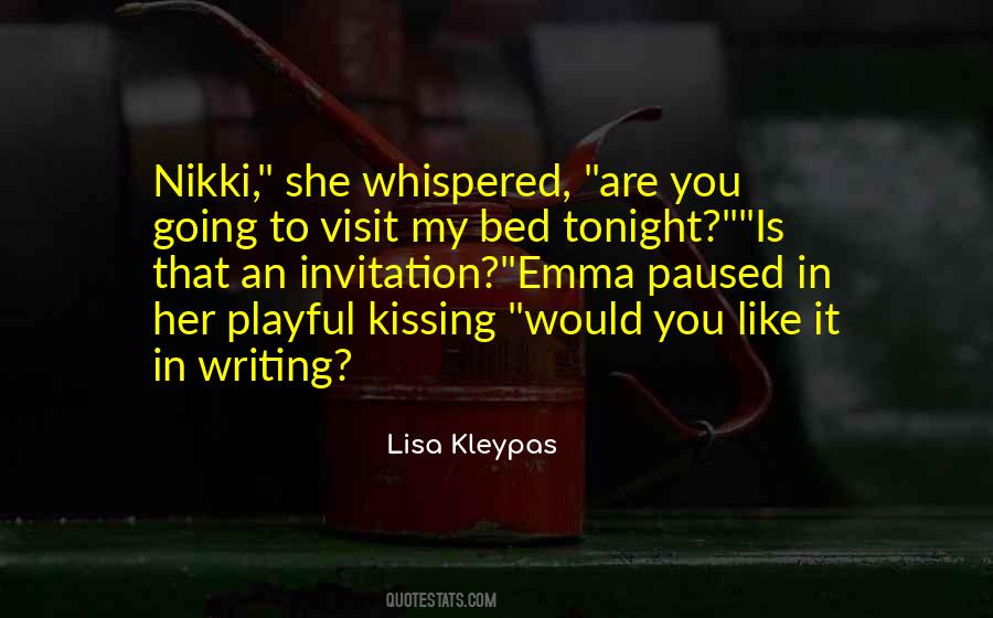 Lisa Kleypas Quotes #626802