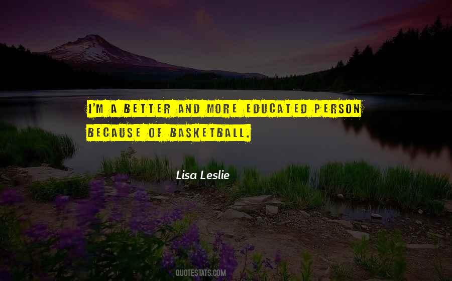 Lisa Leslie Quotes #1782396