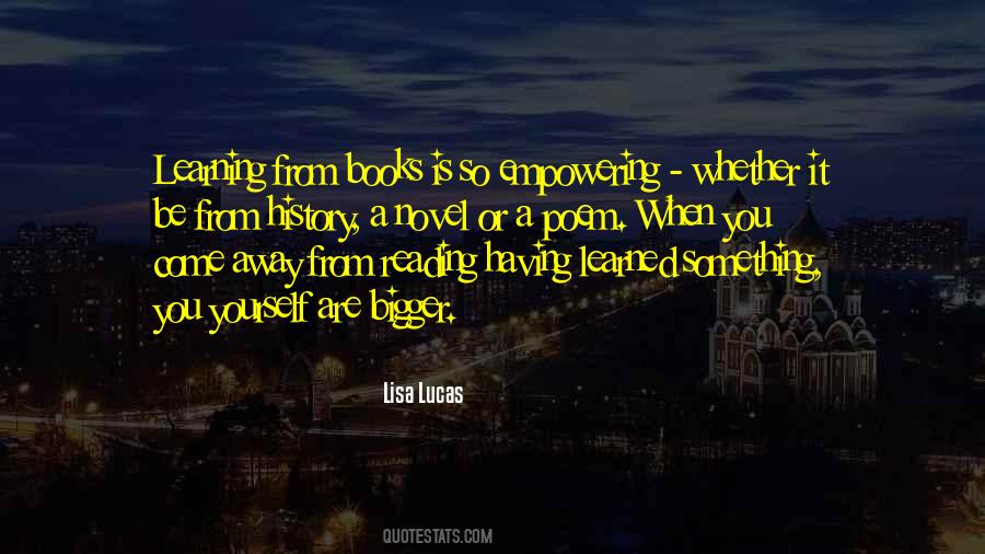 Lisa Lucas Quotes #111016