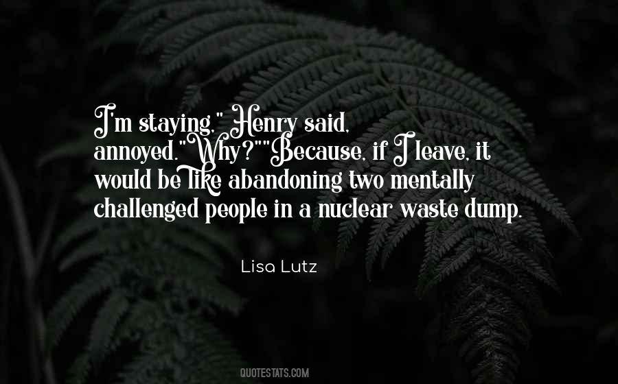 Lisa Lutz Quotes #1787621