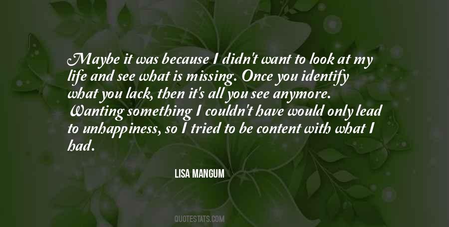Lisa Mangum Quotes #1559231