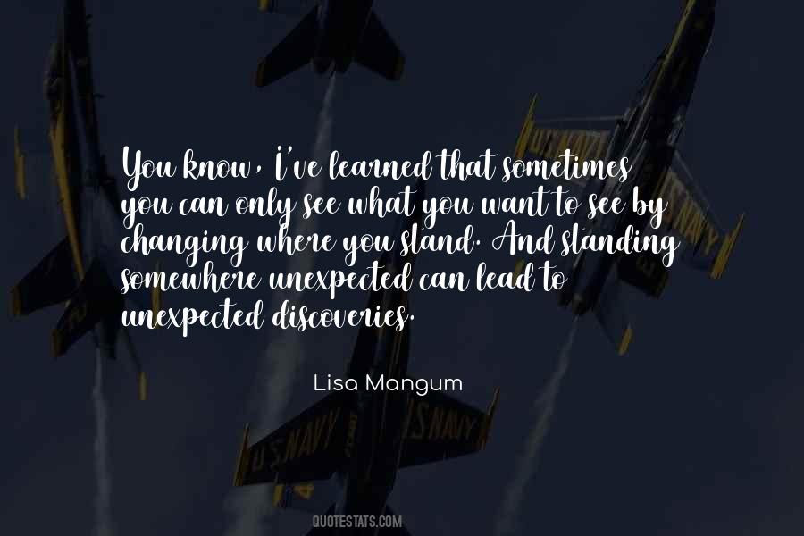 Lisa Mangum Quotes #3349