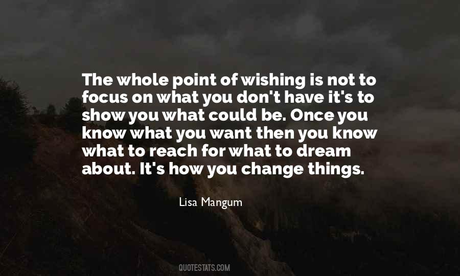 Lisa Mangum Quotes #454237