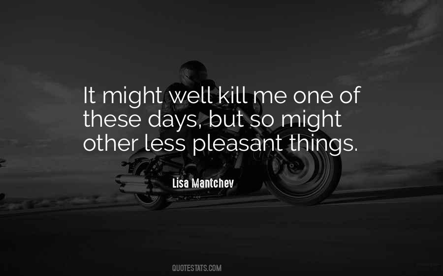 Lisa Mantchev Quotes #551711