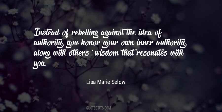 Lisa Marie Selow Quotes #976071