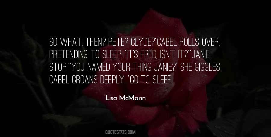 Lisa McMann Quotes #1265666