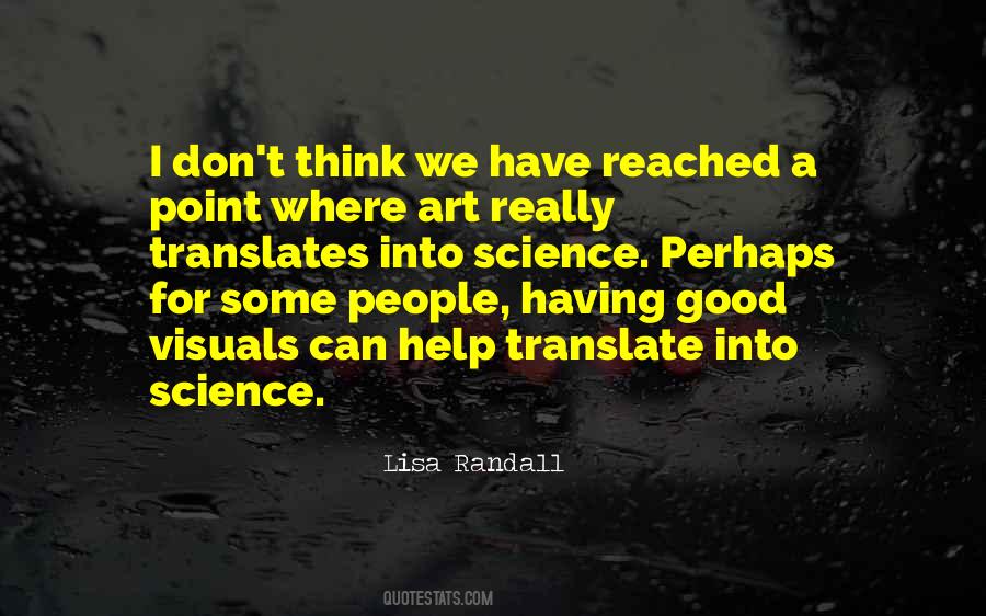 Lisa Randall Quotes #1547999
