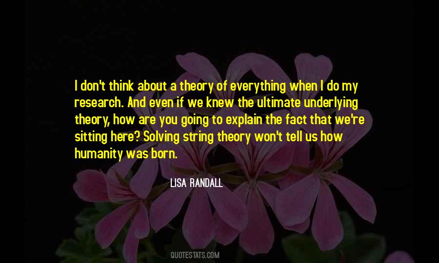 Lisa Randall Quotes #1576829