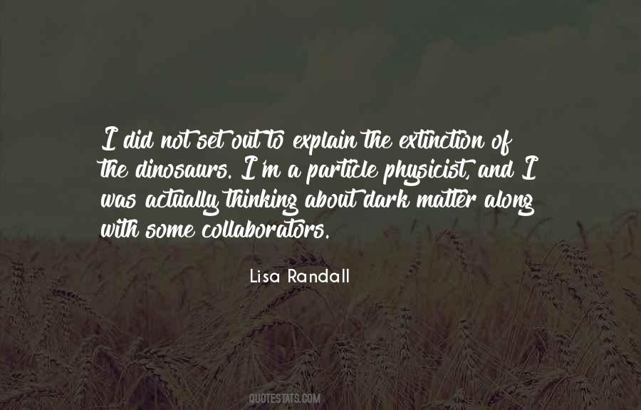 Lisa Randall Quotes #1785714