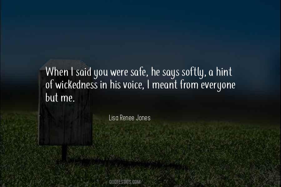 Lisa Renee Jones Quotes #595671