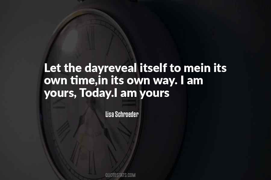 Lisa Schroeder Quotes #1012769