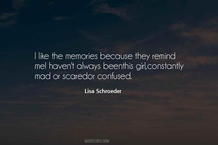 Lisa Schroeder Quotes #116989