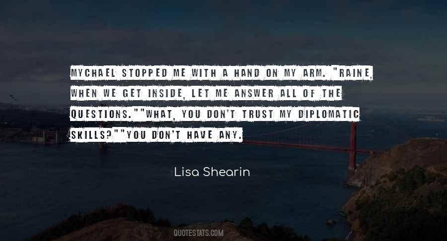 Lisa Shearin Quotes #220483