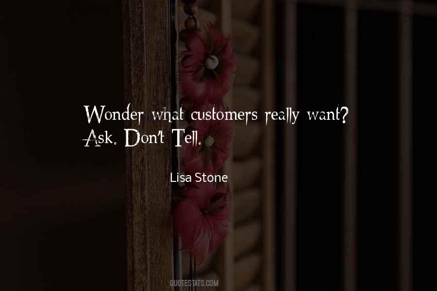 Lisa Stone Quotes #882953