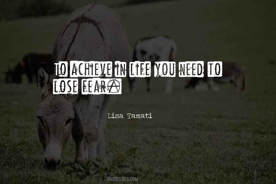 Lisa Tamati Quotes #427577