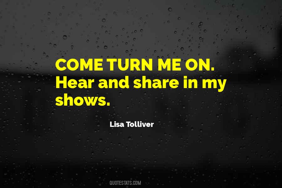 Lisa Tolliver Quotes #1069957 Lisa Tolliver Quotes #1069957