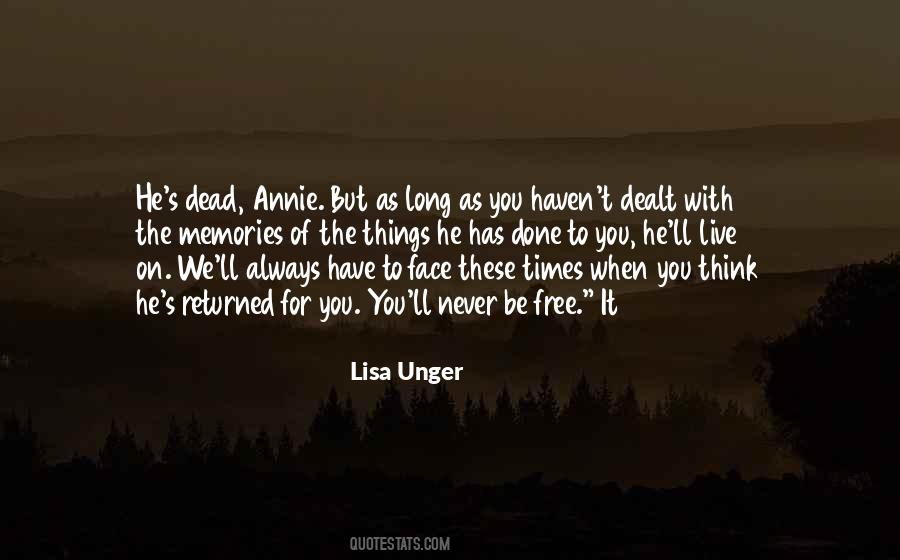 Lisa Unger Quotes #452585