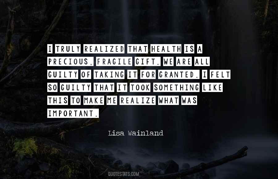 Lisa Wainland Quotes #921542 Lisa Wainland Quotes #921542
