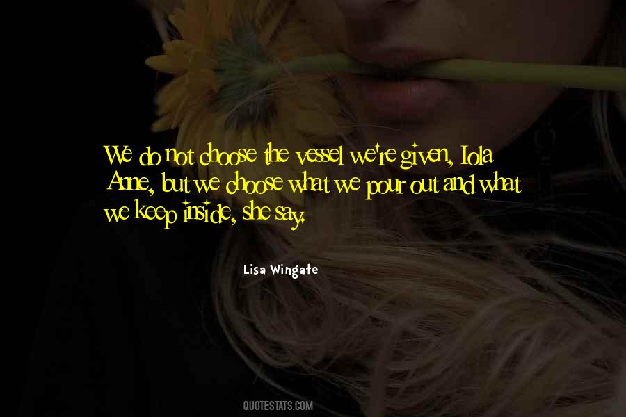 Lisa Wingate Quotes #691507