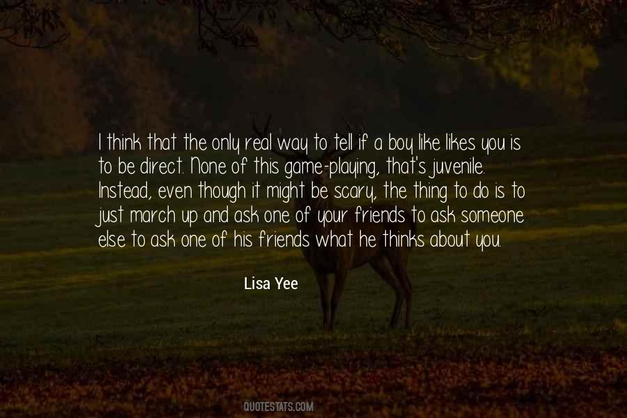 Lisa Yee Quotes #1103902