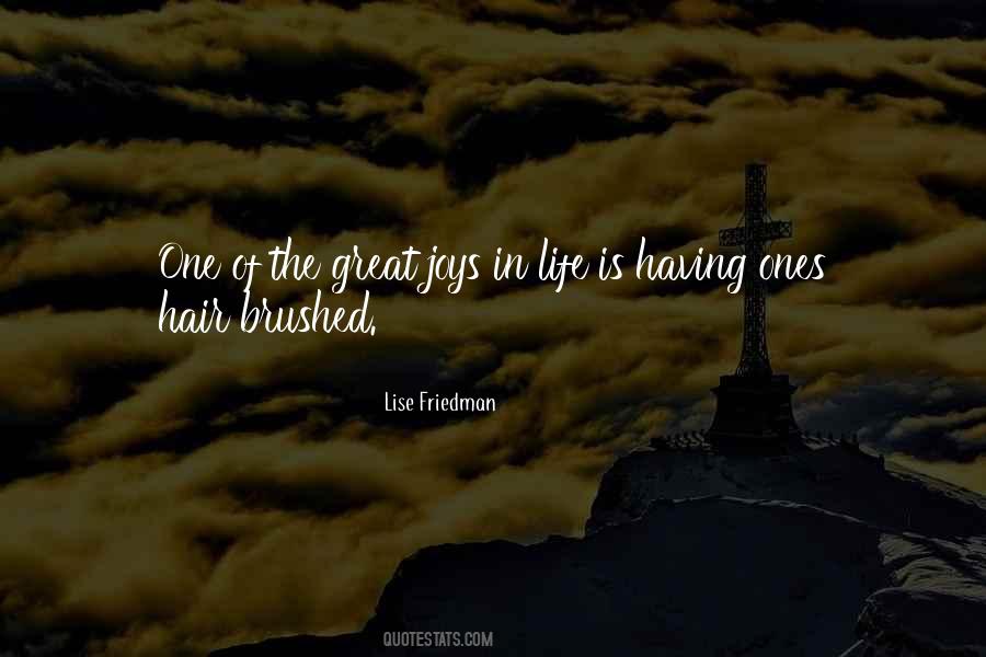 Lise Friedman Quotes #173936