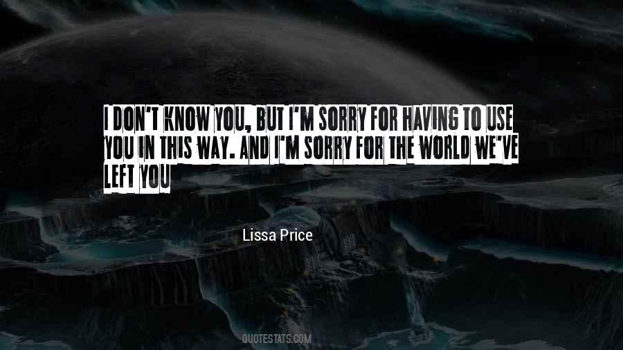 Lissa Price Quotes #1351001