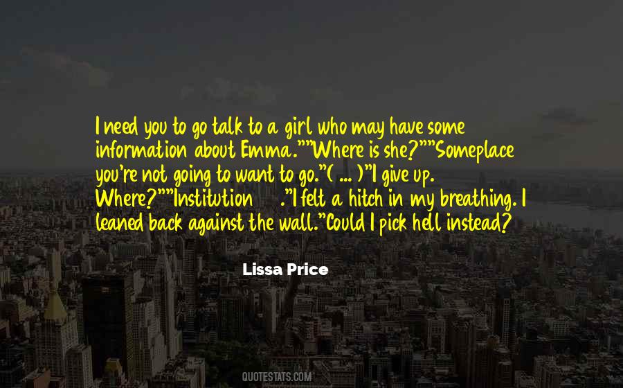 Lissa Price Quotes #577110 Lissa Price Quotes #577110