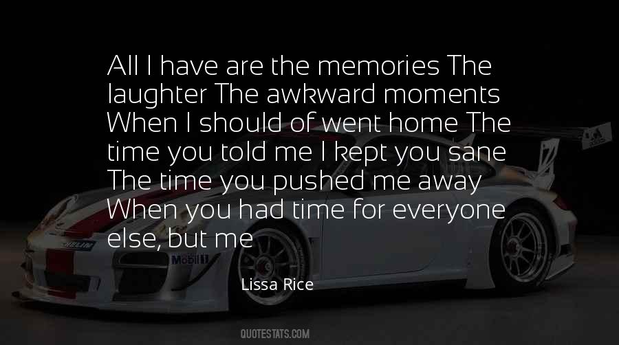 Lissa Rice Quotes #1094895