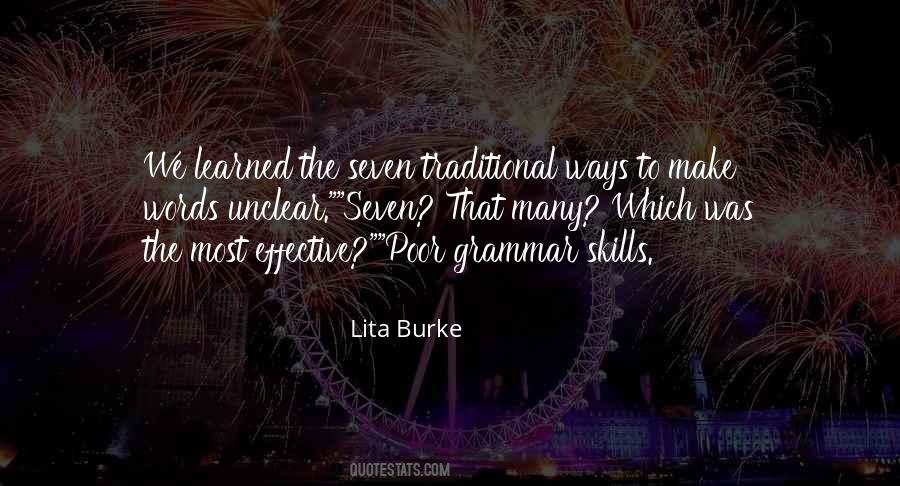 Lita Burke Quotes #1394698