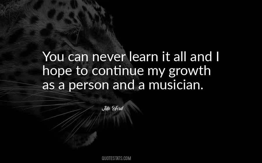 Lita Ford Quotes #1136237