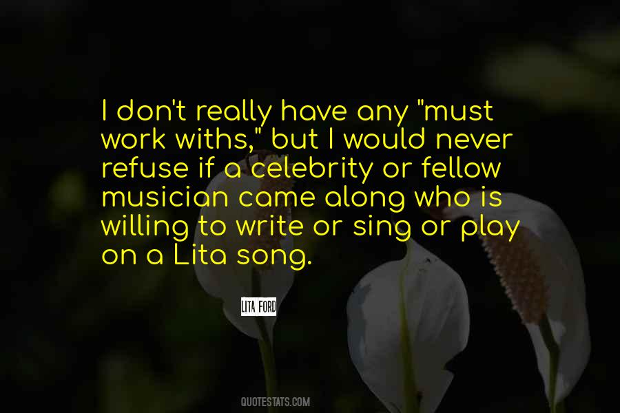Lita Ford Quotes #1215608