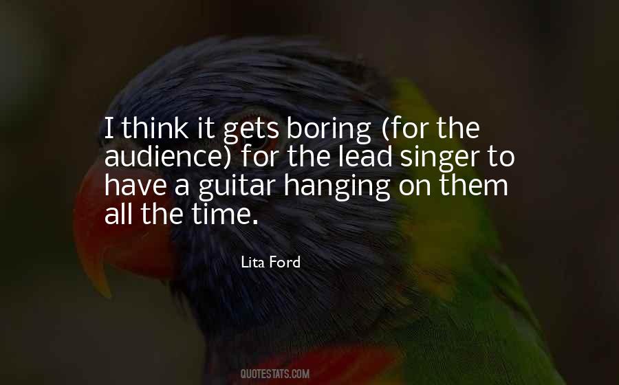 Lita Ford Quotes #1285373