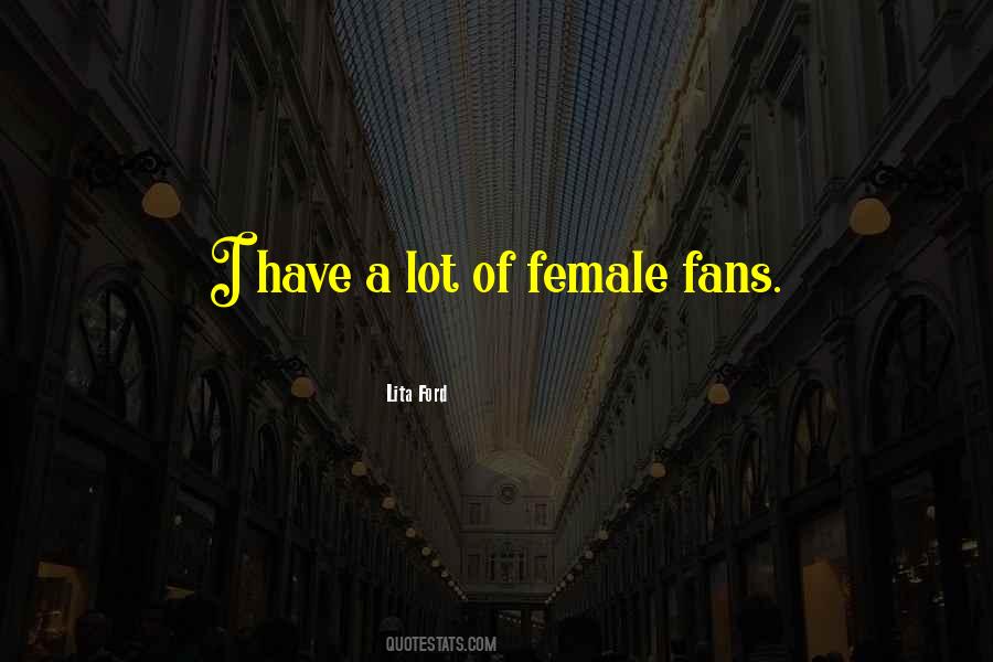 Lita Ford Quotes #1453056