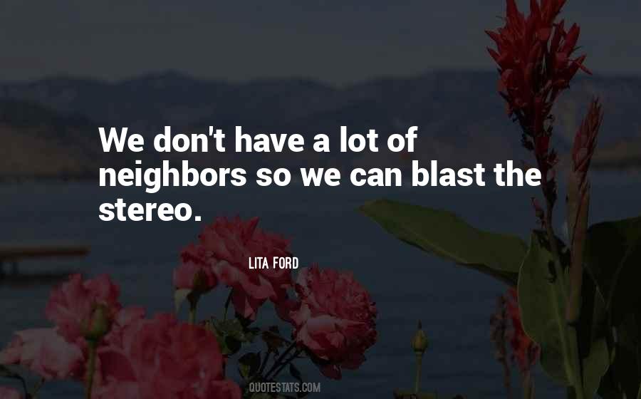Lita Ford Quotes #229143