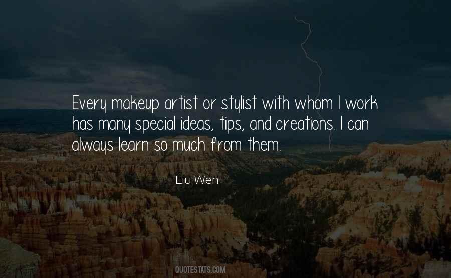 Liu Wen Quotes #423149