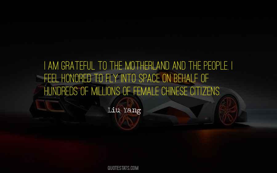 Liu Yang Quotes #1825650