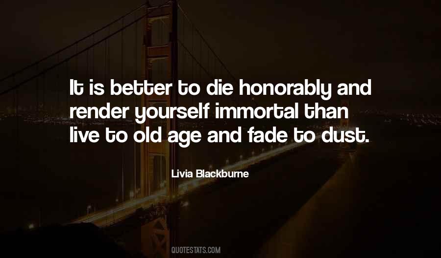 Livia Blackburne Quotes #410361