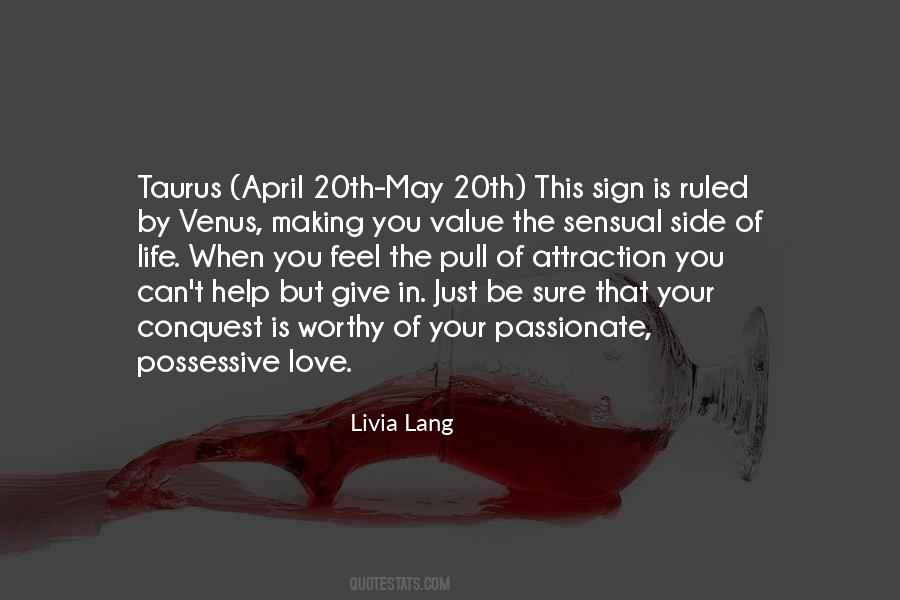 Livia Lang Quotes #663651