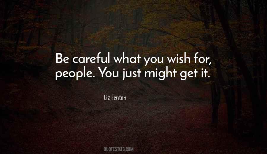 Liz Fenton Quotes #1570219