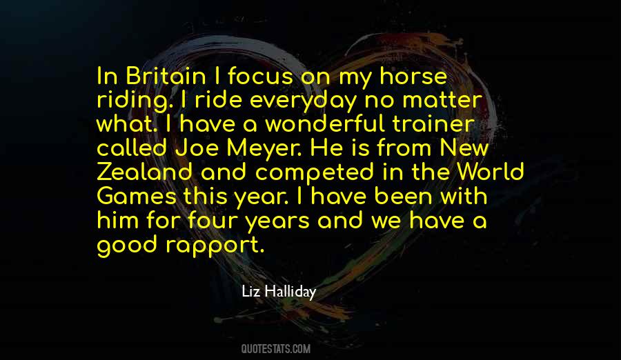 Liz Halliday Quotes #861805