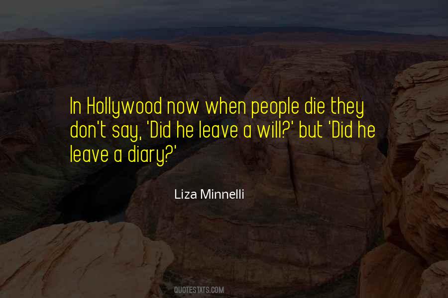 Liza Minnelli Quotes #1669277