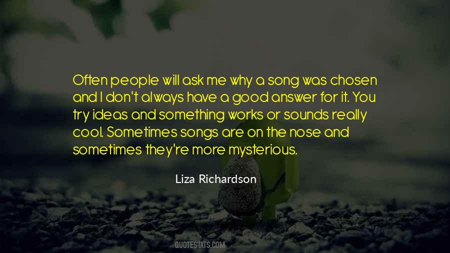 Liza Richardson Quotes #977329