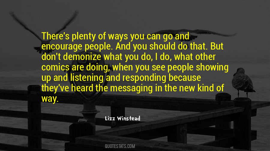Lizz Winstead Quotes #1226780